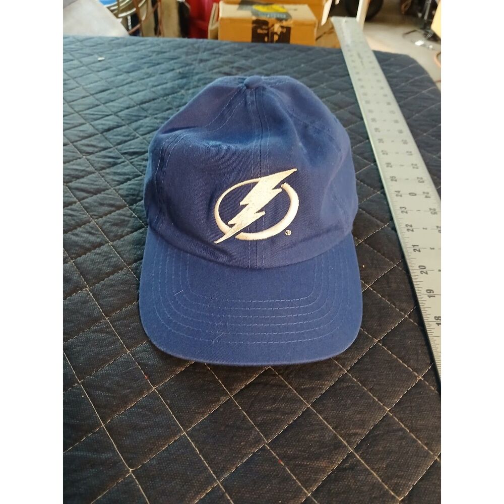 Vintage Tampa Bay Lightning Quake City Caps 100% Cotton Adjustable Hat